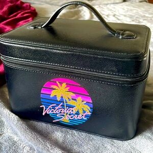 Victoria Secret Train Case Cosmetics Bag